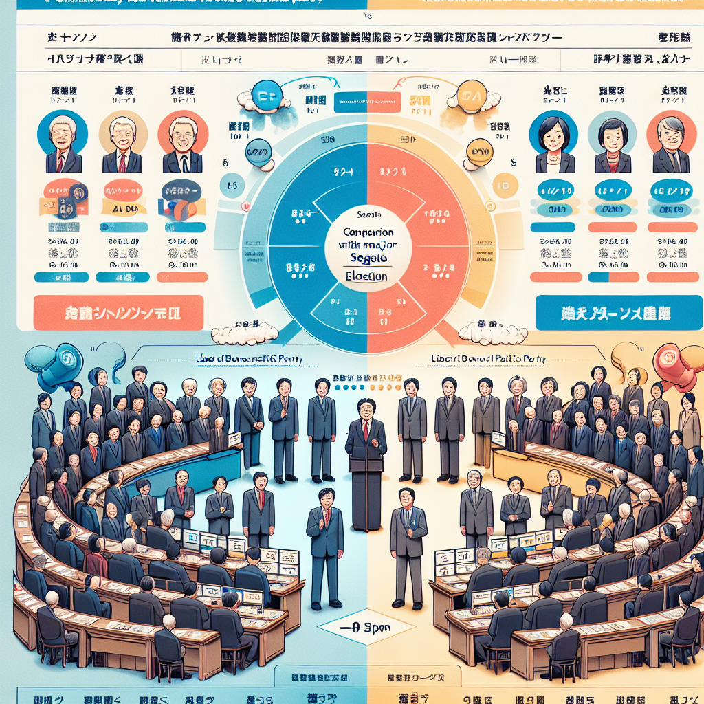 参院選2023における主要政党との比較