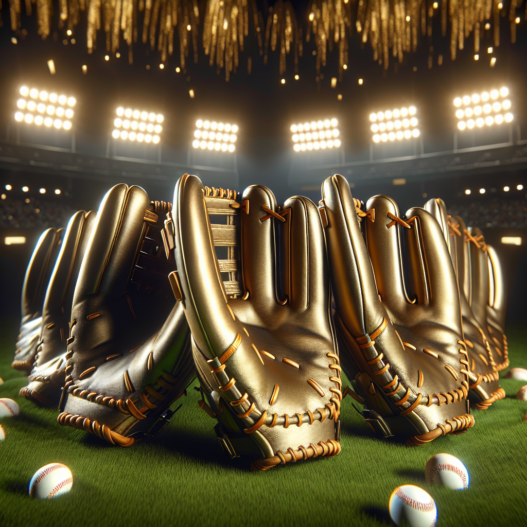 2023年ゴールデン・グラブ賞を受賞した阪神タイガースの選手たち。村上頌樹投手や大山悠輔選手ら7人が笑顔で記念撮影に応じる様子。