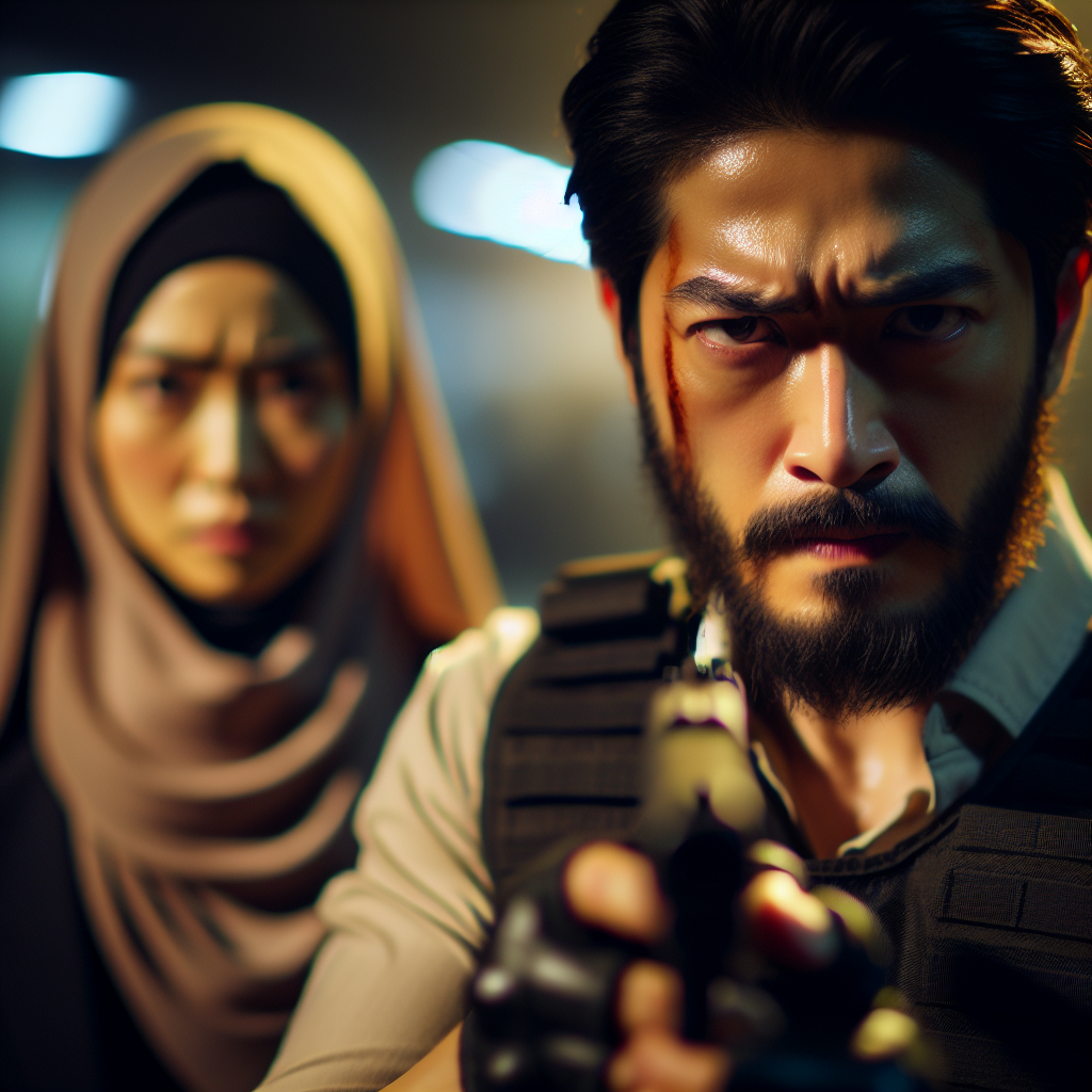 電車内で通話トラブルになり口論する乗客のイラスト。優先席でのマナー違反をきっかけに、乗客同士が揉めている様子。