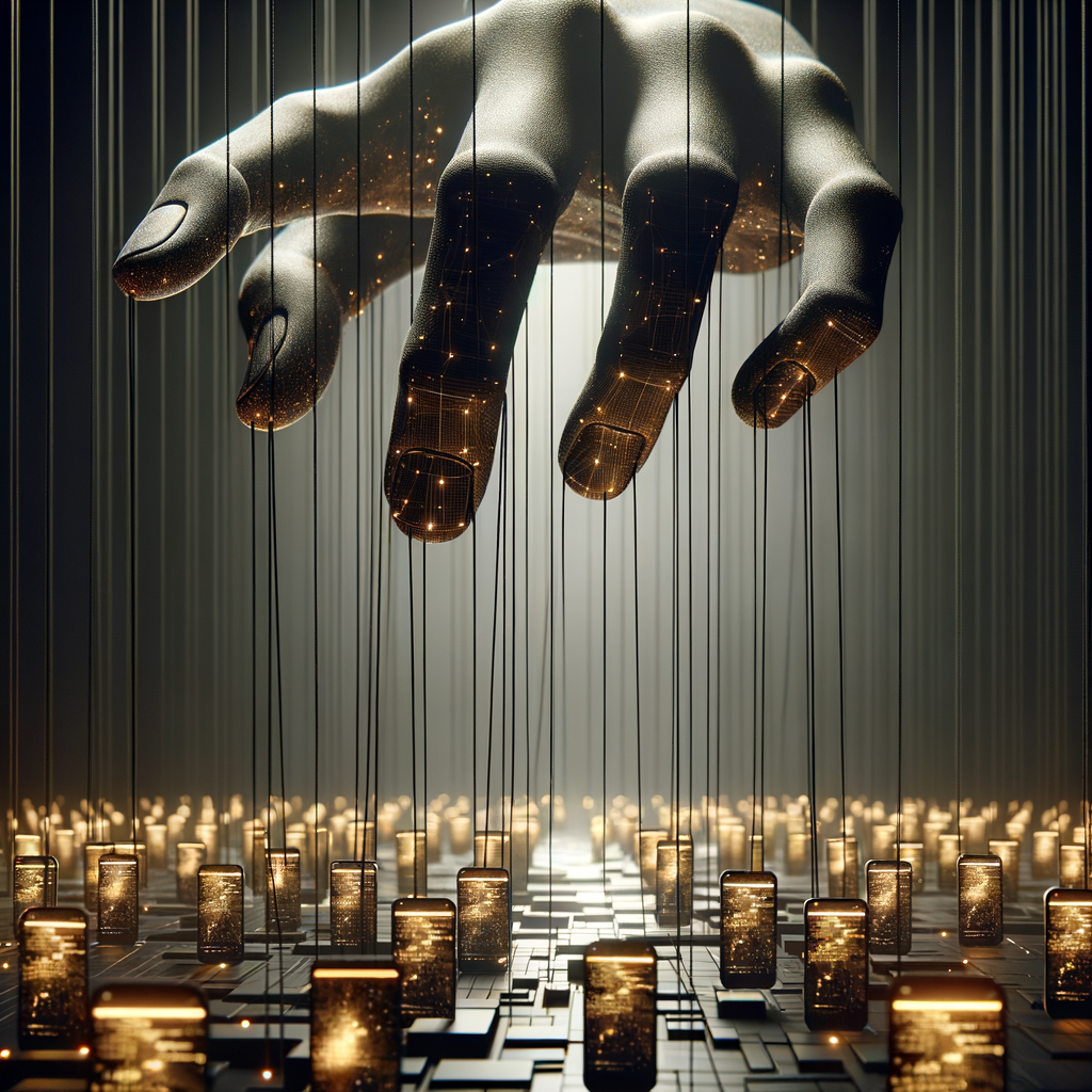 スマートフォンに表示されたSNSのコメント欄と、お金のイラスト。ネットのヘイトビジネスの構造を表現している。